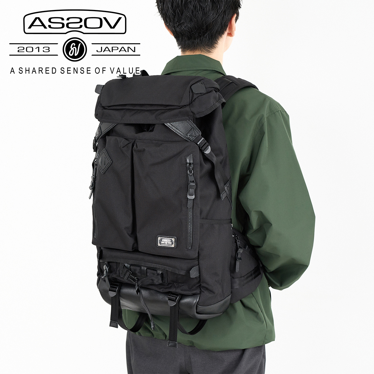 AS2OV（アッソブ） Wプレゼント付 EXCLUSIVE BALLISTIC NYLON バリ 