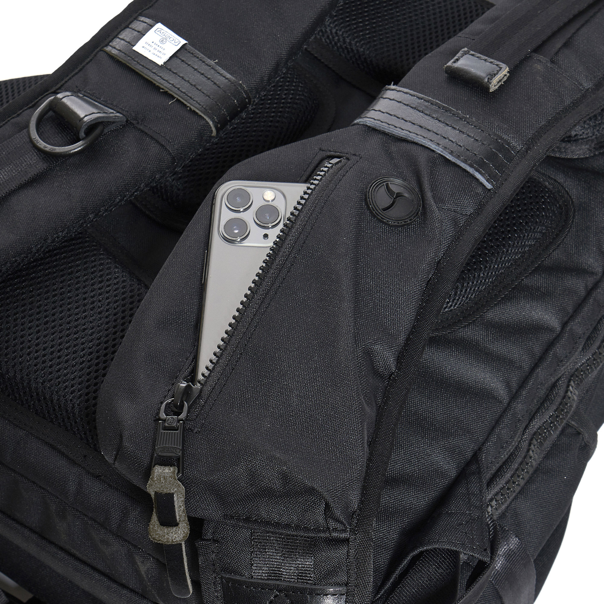 アッソブ 3プレゼント付 AS2OV アッソブ CORDURA DOBBY 305D コーデュラ ドビー305D ラウンドジップ バックパック 061409の画像