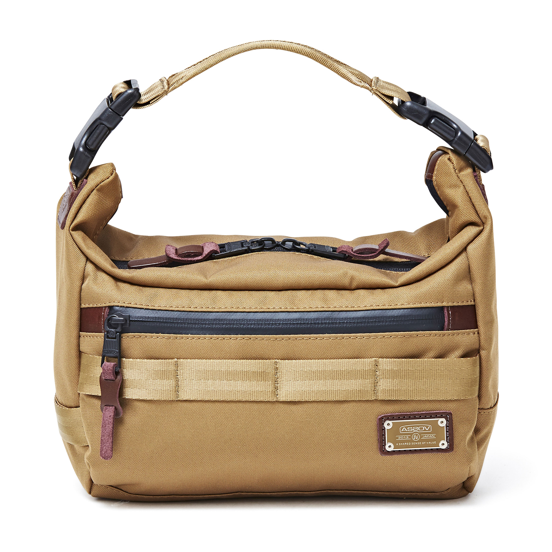 CORDURA DOBBY 305D 2WAY BAG ASSOV 美品 AS2OV（アッソブ） 選べるプレゼント付 CORDURA DOBBY 305D コーデュラ