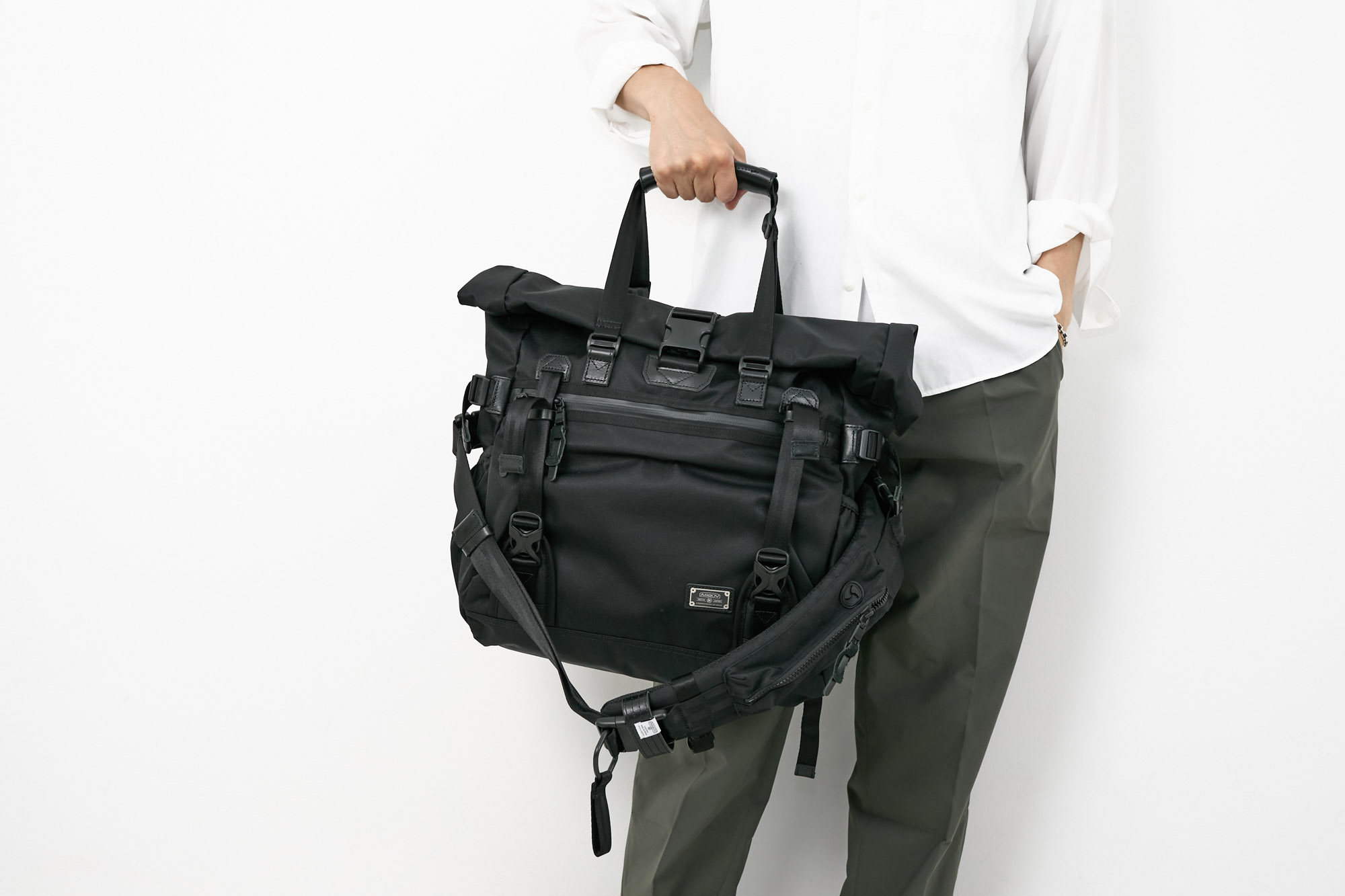 305d AS2OV(アッソブ) 選べるプレゼント付 CORDURA DOBBY 305D コーデュラ ドビー305D 2WAYバッグ S 061415 ...