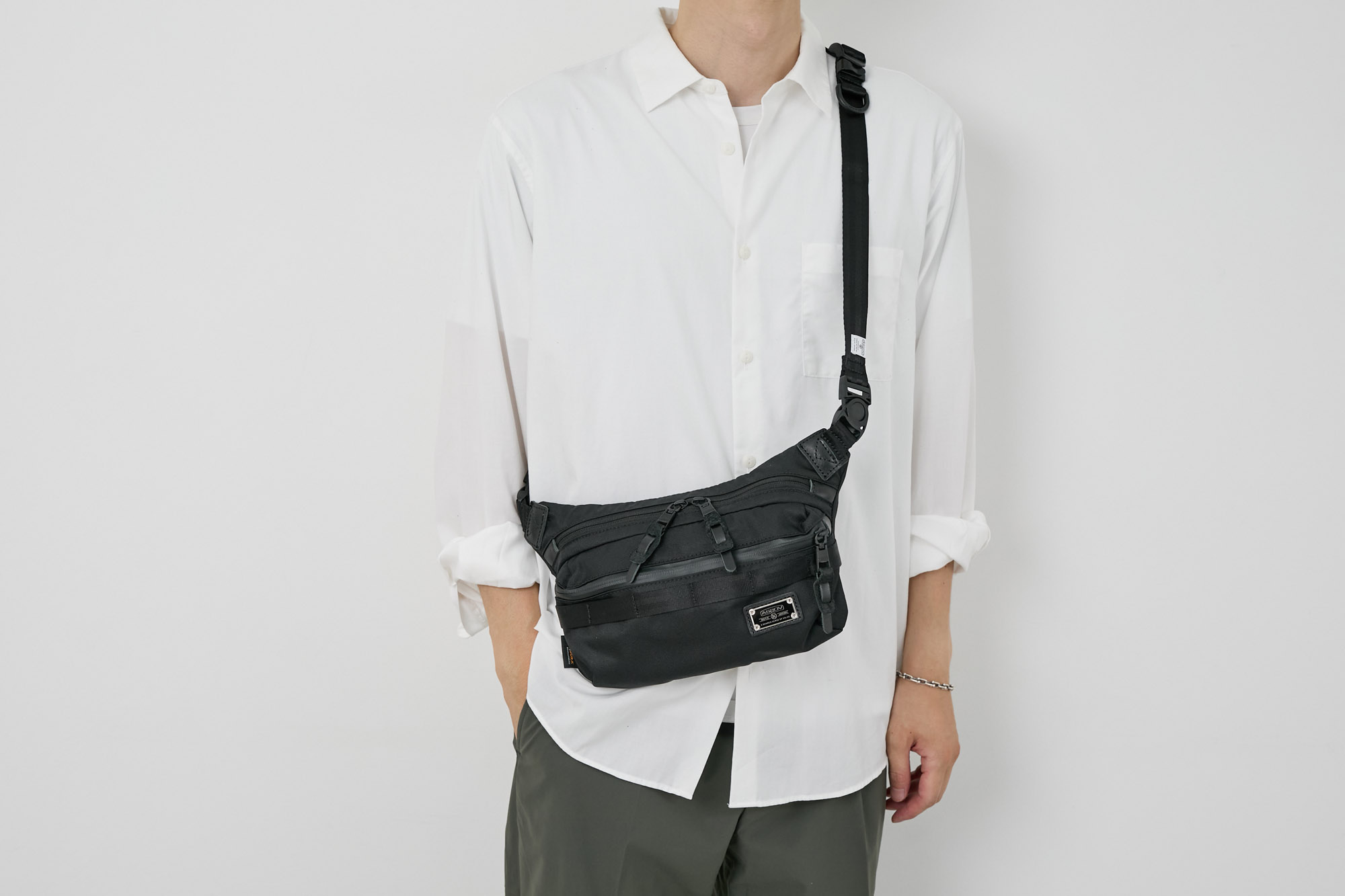 305d AS2OV(アッソブ) Wプレゼント付 CORDURA DOBBY 305D コーデュラ ドビー305D ファニーパック 061416 ...