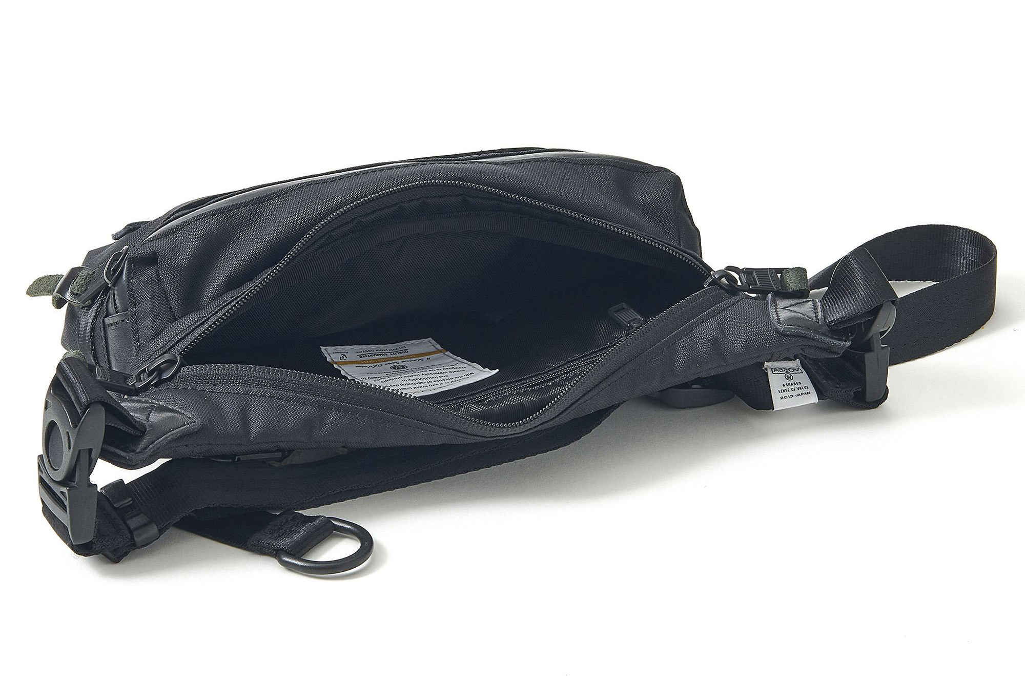 305d AS2OV(アッソブ) Wプレゼント付 CORDURA DOBBY 305D コーデュラ ドビー305D ファニーパック 061416 ...