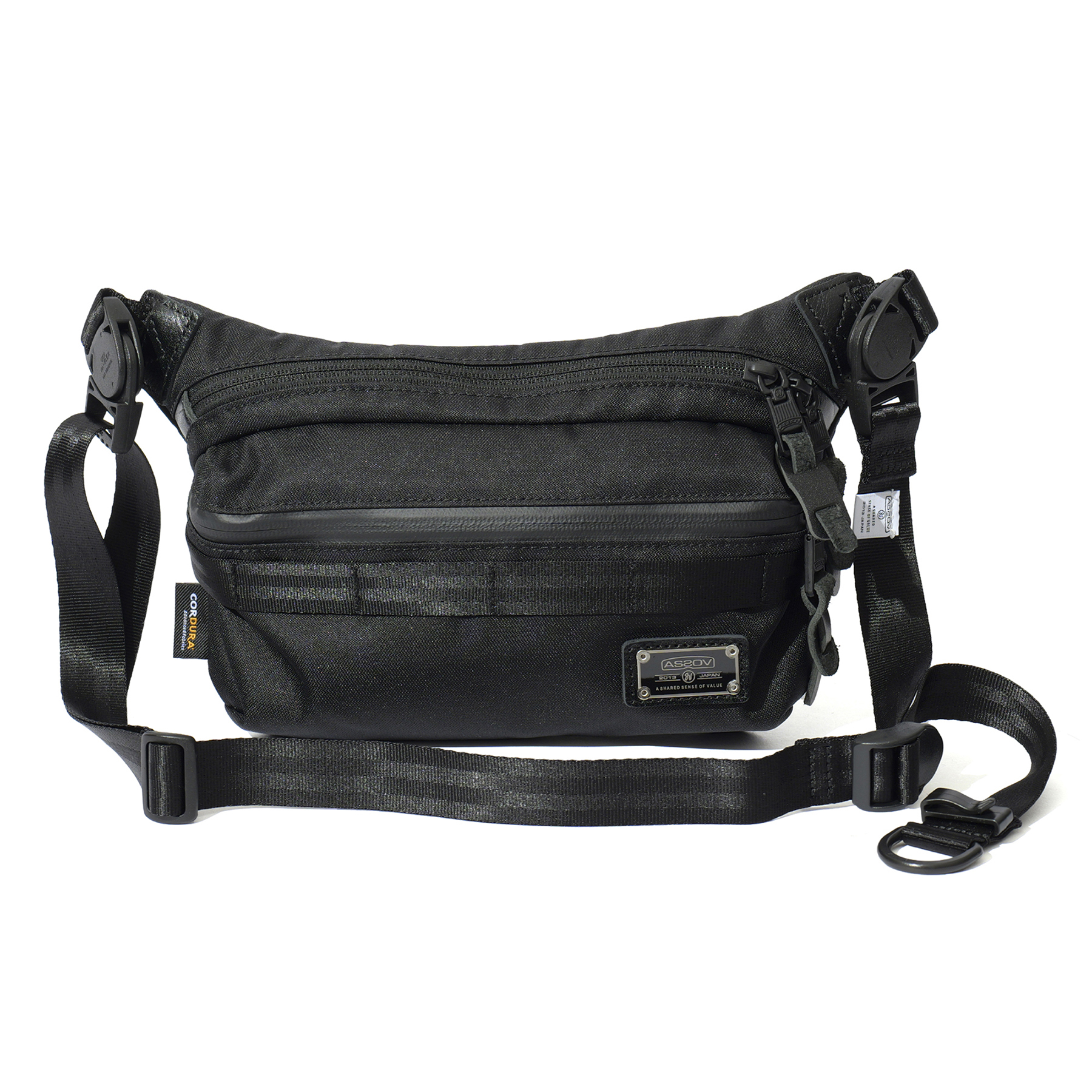 305d AS2OV(アッソブ) 3プレゼント付 CORDURA DOBBY 305D コーデュラ ドビー305D ファニーパック 061416 ...