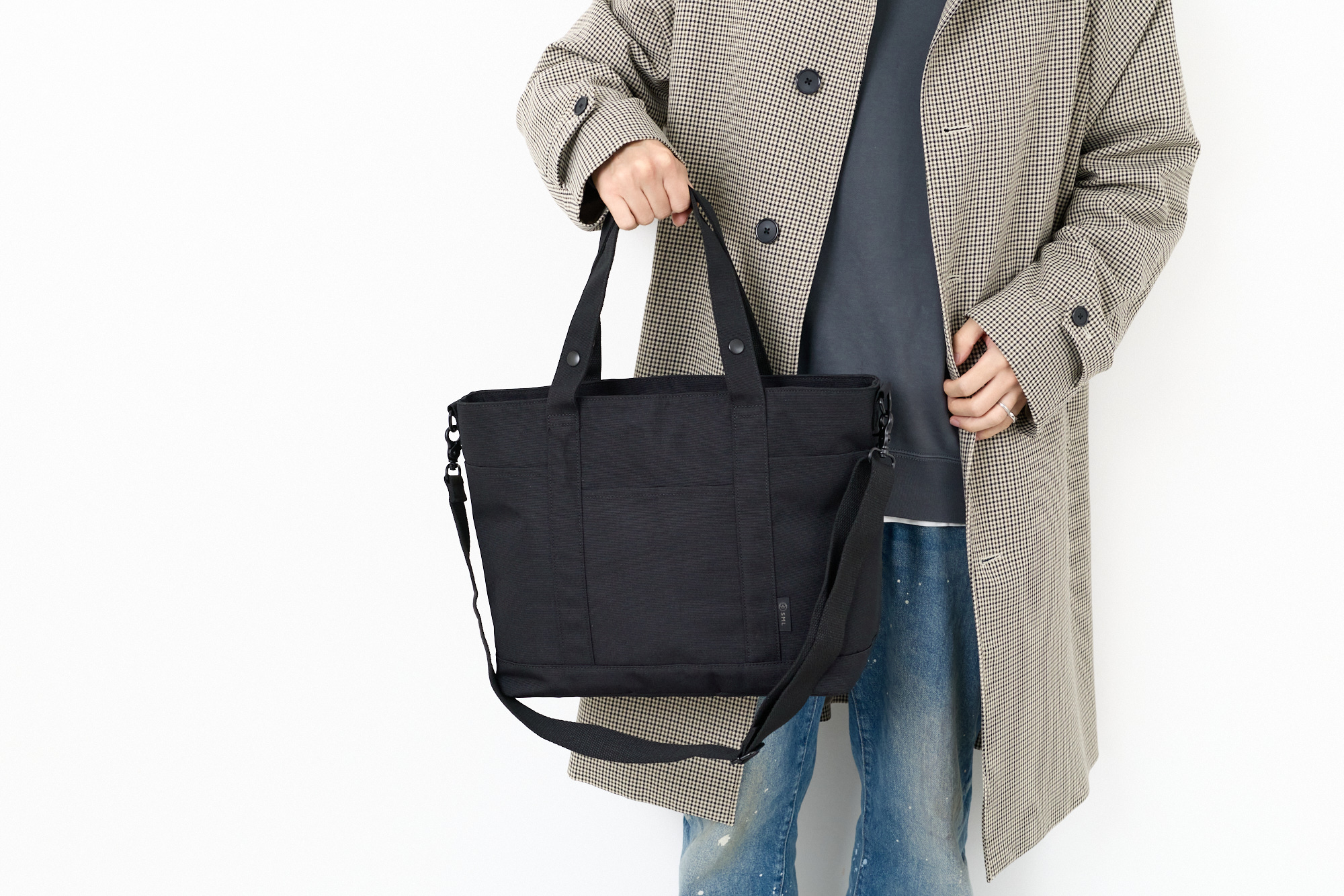 SML エスエムエル 選べるプレゼント付 KYLIAN DEFORMATION TOTEBAG M 