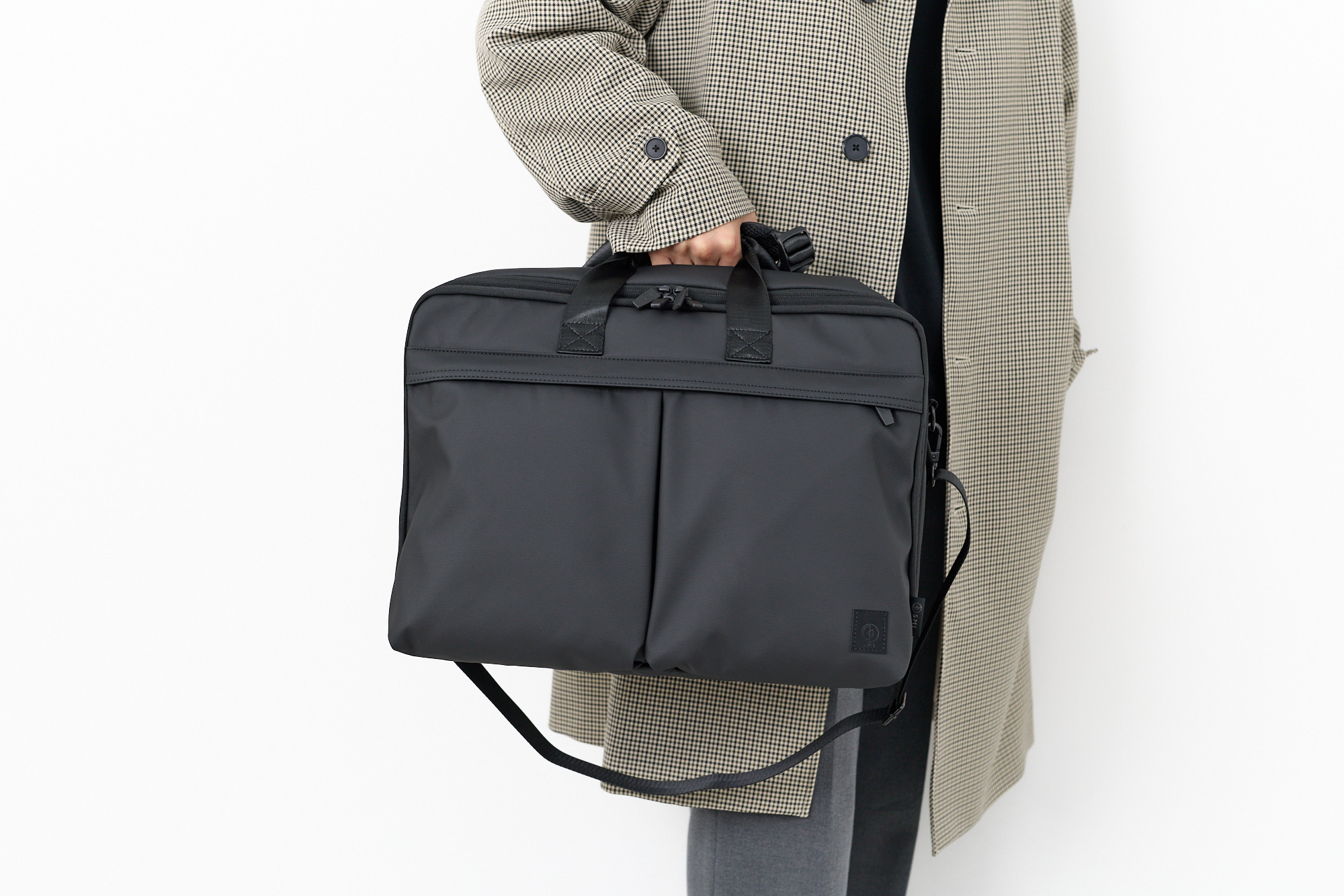 SML エスエムエル 選べるプレゼント付 THIERRY HELMET 3WAY BRIEFCASE