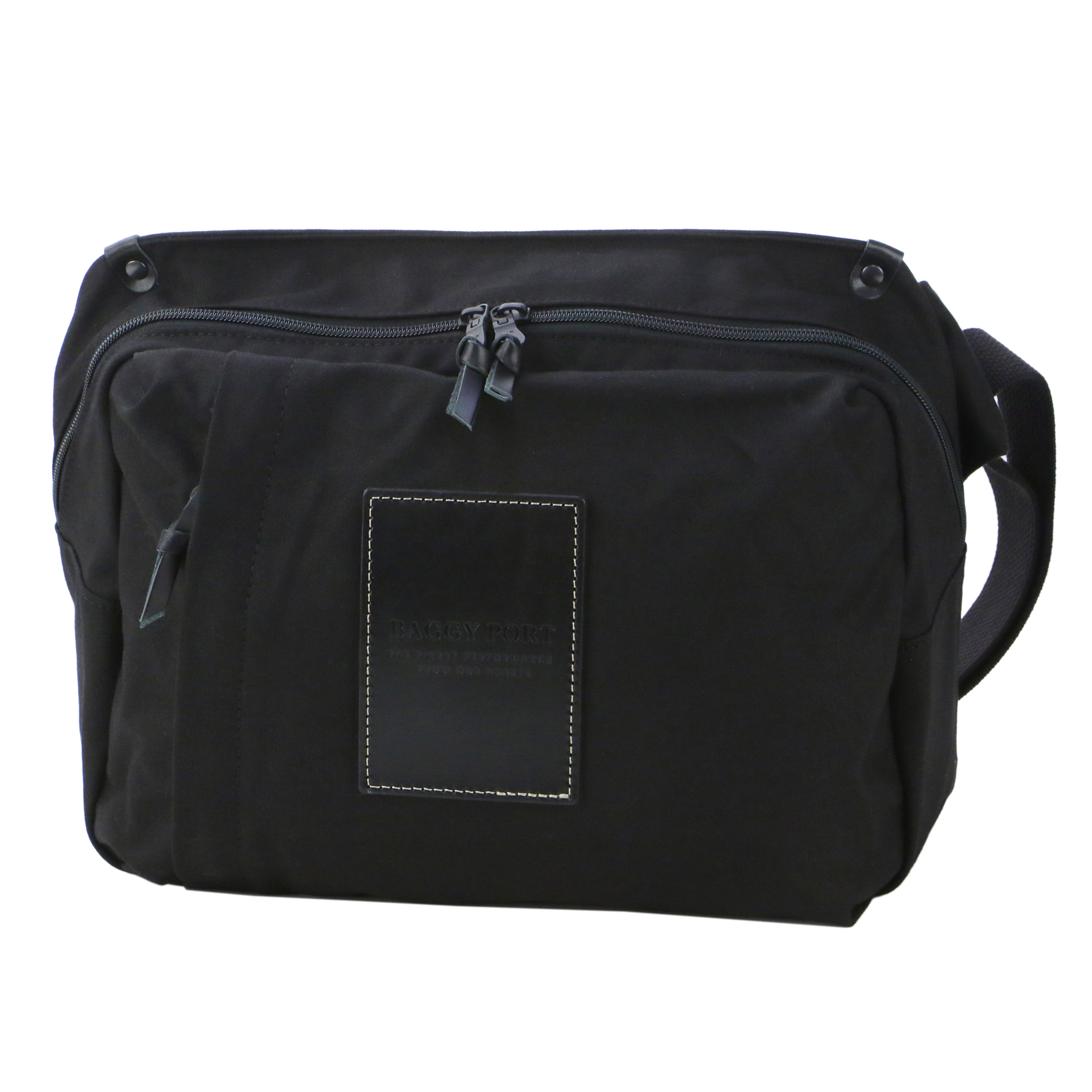 BAGGY PORT（バギーポート） 選べるプレゼント付 10号高密度帆布 BLACK