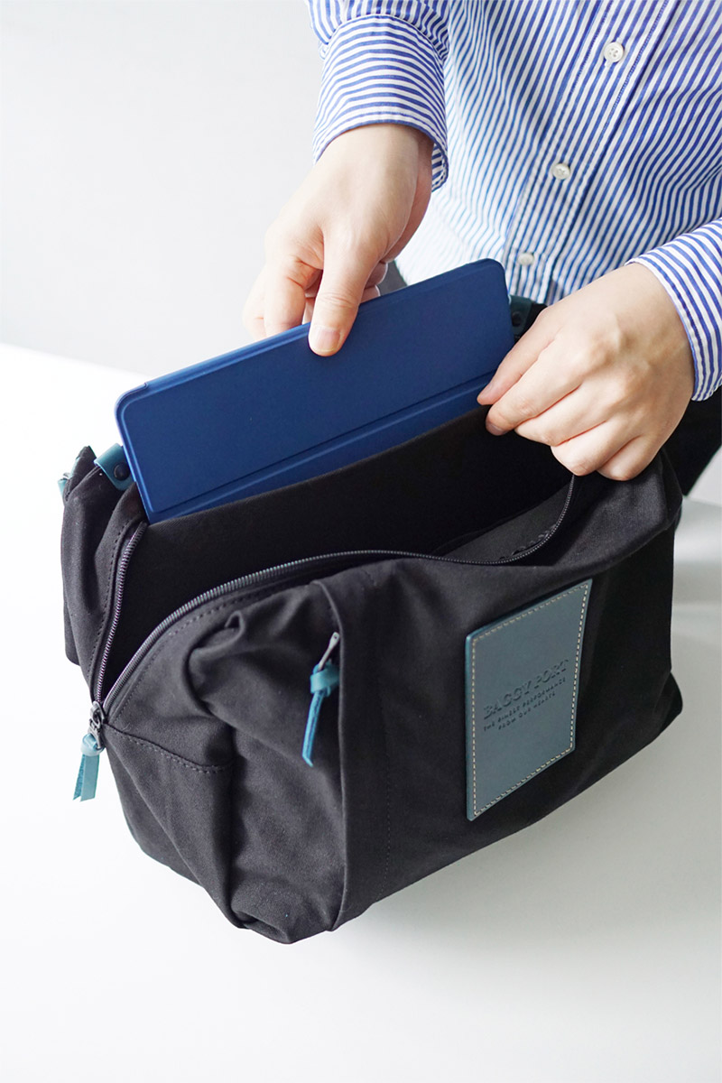 BAGGY PORT（バギーポート） 選べるプレゼント付 10号高密度帆布 BLACK