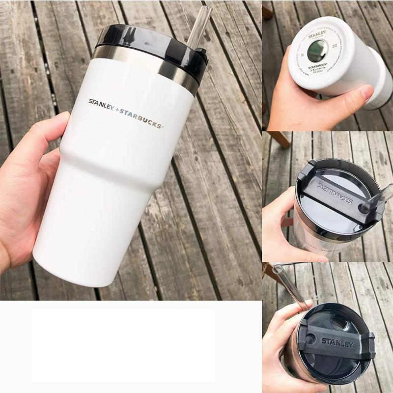 スターバックス STARBUCKS タンブラー ステンレスカップ コップ ストロー スタバ 保温 保冷 おしゃれ 新品 大容量 590ml｜tabitobishokin｜03