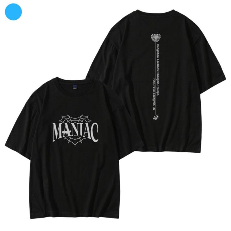 2023新入荷 StrayKids MANIAC 韓流グッズ 半袖Tシャツ 春夏 コート