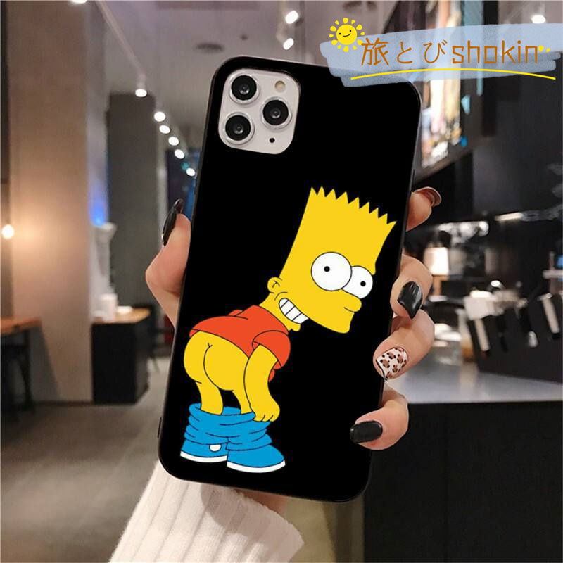 The Simpsons スマホケース 携帯カバー  TPU 可愛い 保護 iphone1514 12 7 8 6 plus iphone15X XS MAX XR iphone1511 Pro SE 12 13 mini ケース｜tabitobishokin｜03