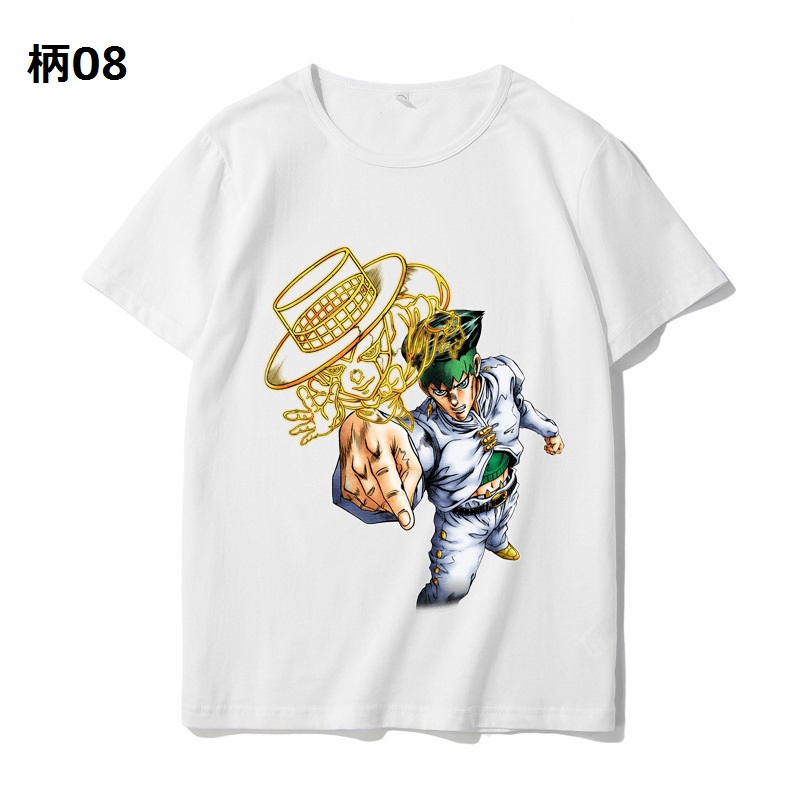 ジョジョの奇妙な冒険 JOJO 空条承太郎 Tシャツ 親子ペア トレーナー キッズ トップス ジャージ スウェット プルオーバー 夏物 丸首 半袖 通学 運動服 男女兼用｜tabitobishokin｜09