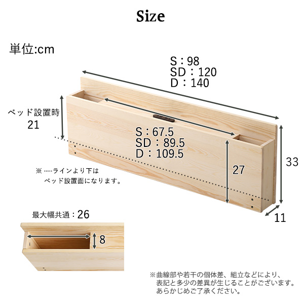 10%OFFクーポン配布中 パイン材脚付きすのこベッド リリッタ専用宮単品(シングル用) シンプル |  | 01