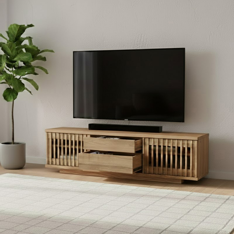 木製テレビ台　150cm テレテレビ台 150cm幅 テレビボード 国産 日本製 完成品 ローボード