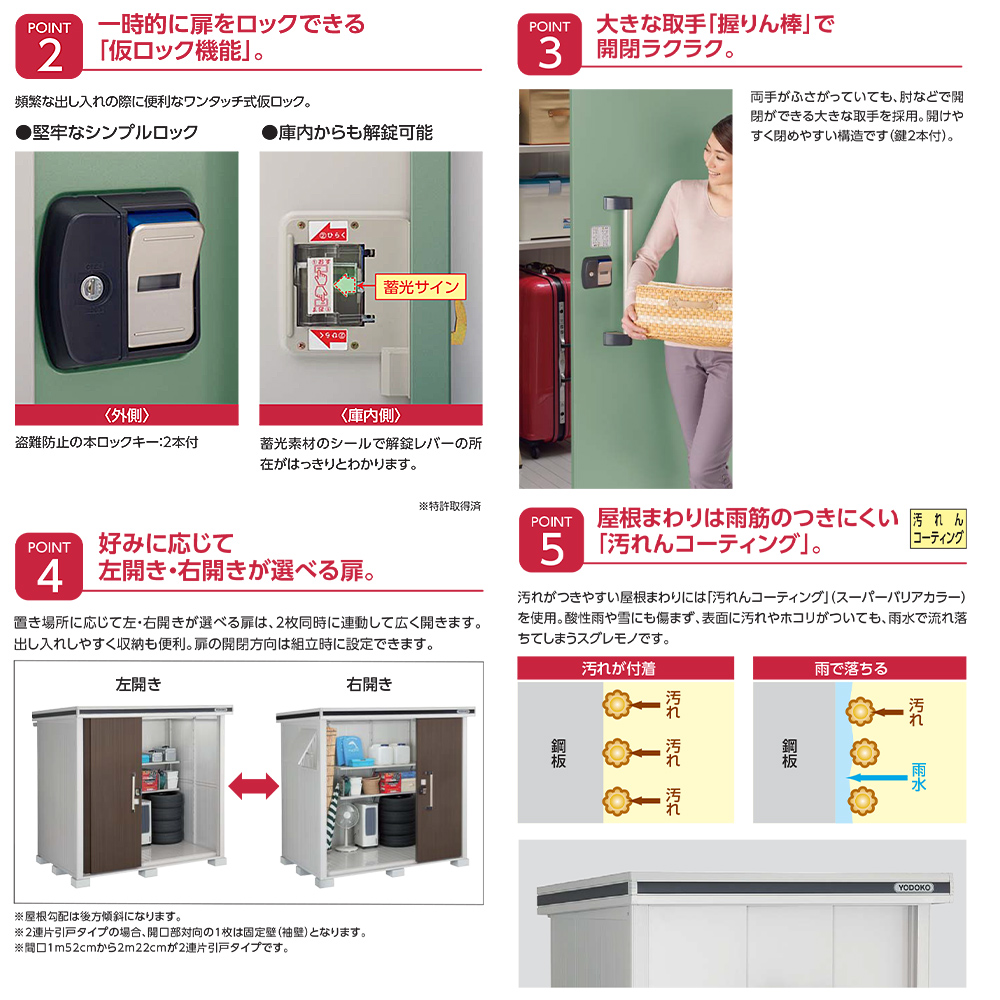 ヨドコウ ヨド物置 ヨドコウ物置 エルモ LMD-3618H【配送のみ 