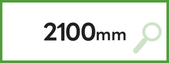 間口2100mm+エスモ