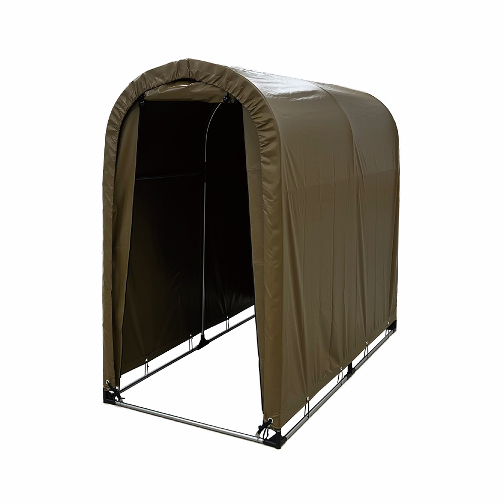 サイクルハウス 2台用SAND 2台用ARMY 南栄 自転車置き場 倉庫 ガレージ