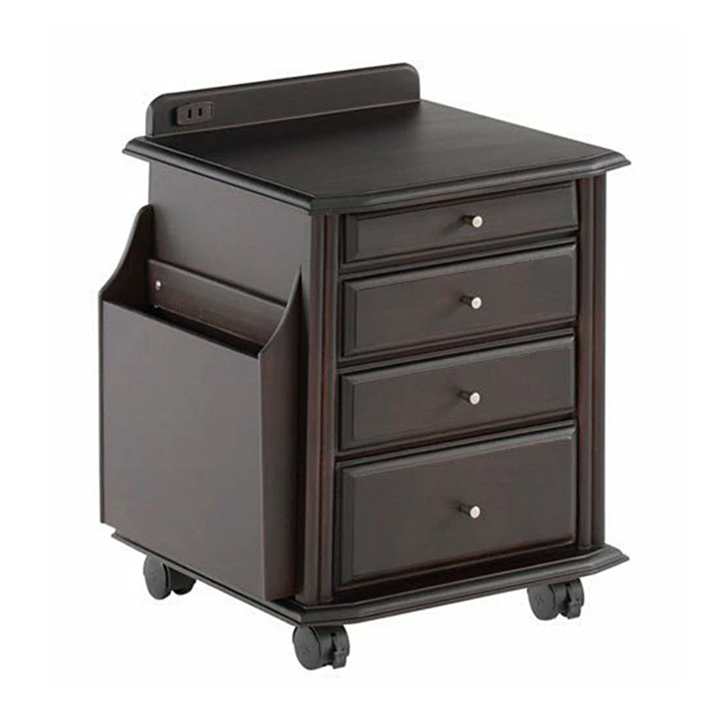 ベッドサイドテーブル おすすめ コンセント付き ナイトテーブル 天然