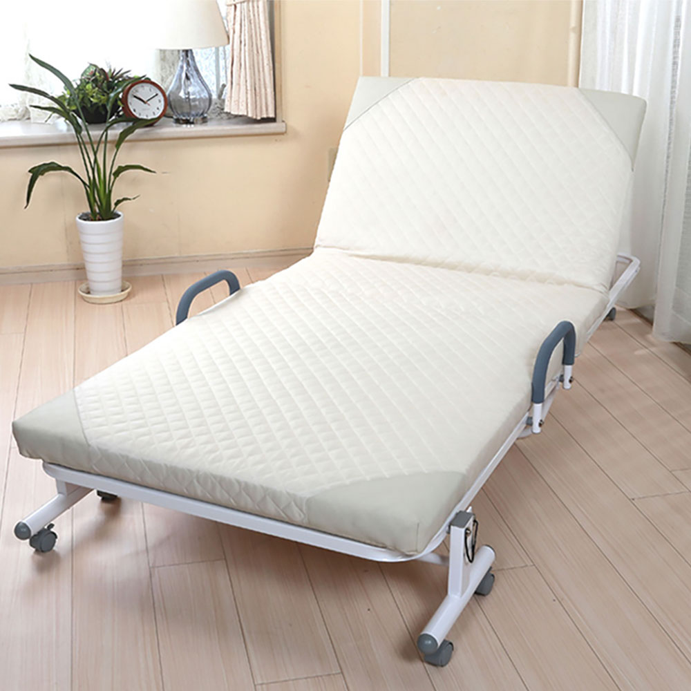 新品未使用) 折り畳みベッド シングル リクライニング JANGBED-BR