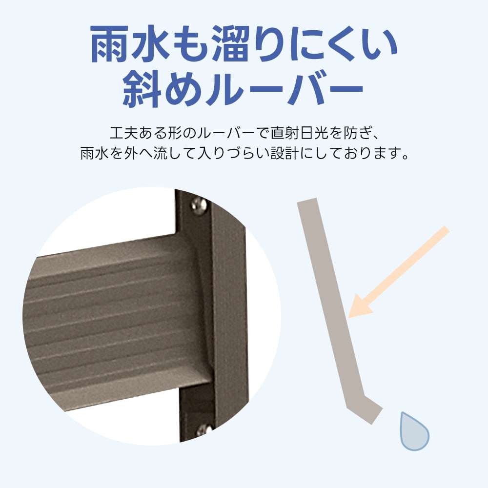 アルミ エアコン室外機用カバー 棚付 エアコンカバー 室外機ラック