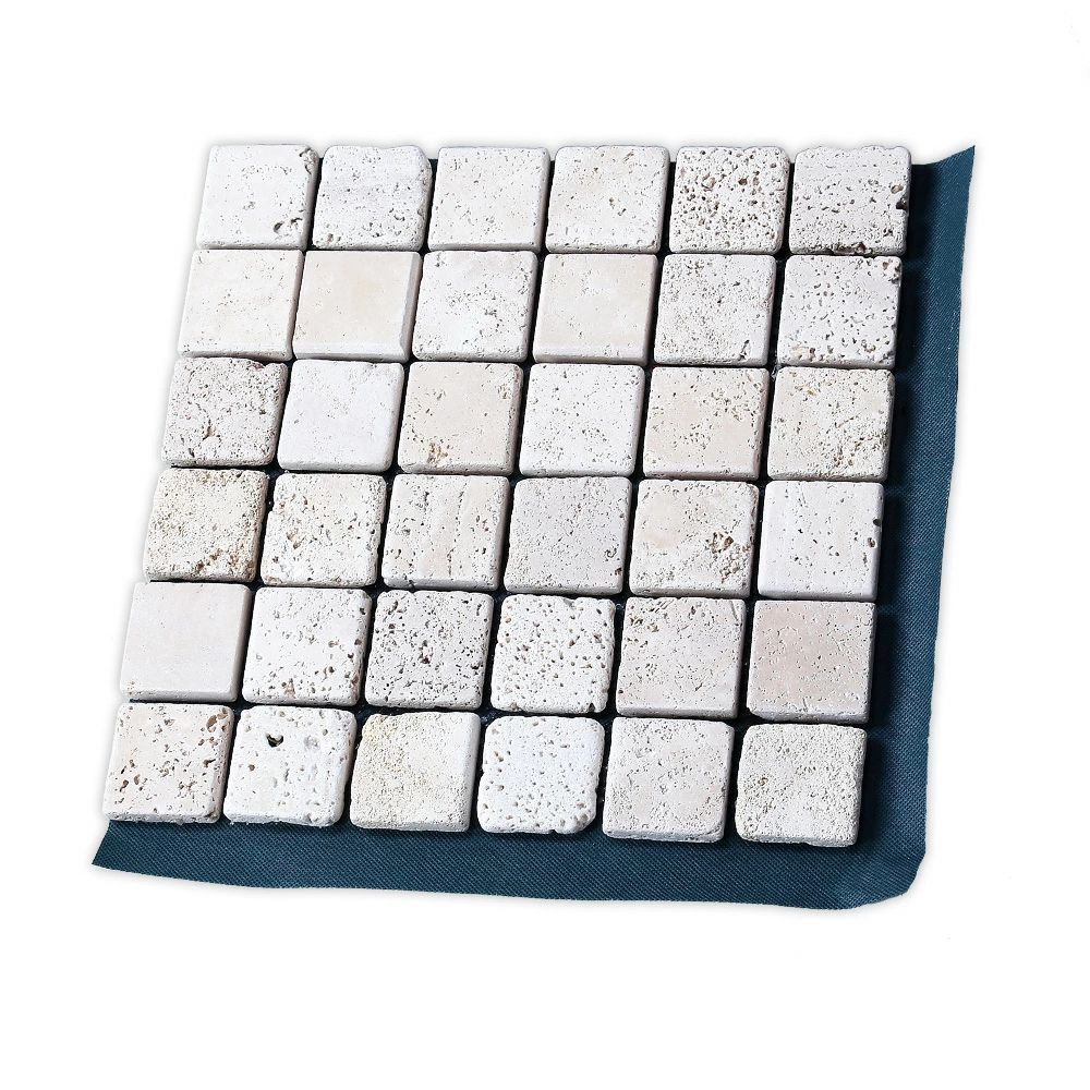 36分割 モザイク タイル 16枚セット 石畳 敷石 diy 天然石マット ジョイントマット 防草マット 雑草対策 屋外 石目 北欧 正方形 パネル  雑草防止 天然石 倉出し : タックオンライン ヤフー店 - 通販 - Yahoo!ショッピング