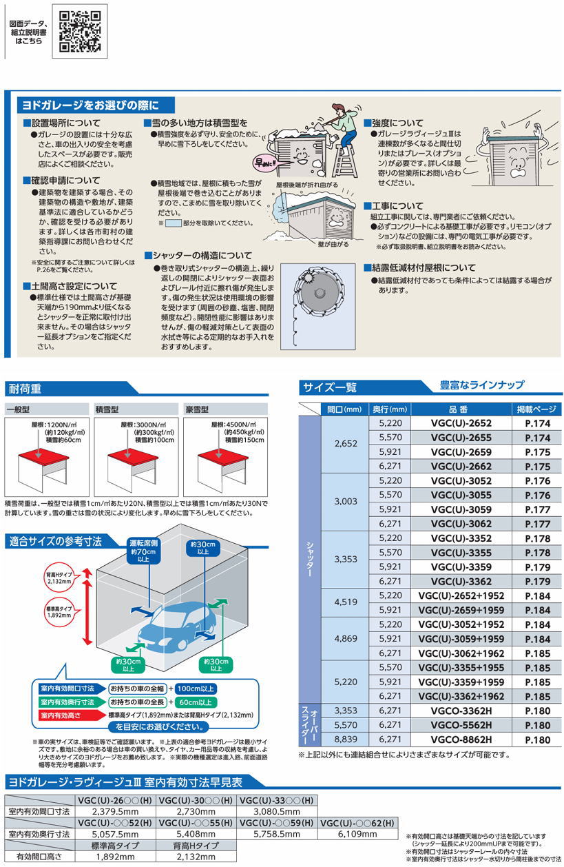 ヨドコウ ヨドガレージ VGC-3362H+VKC-2862H 背高Hタイプ 一般型 基本