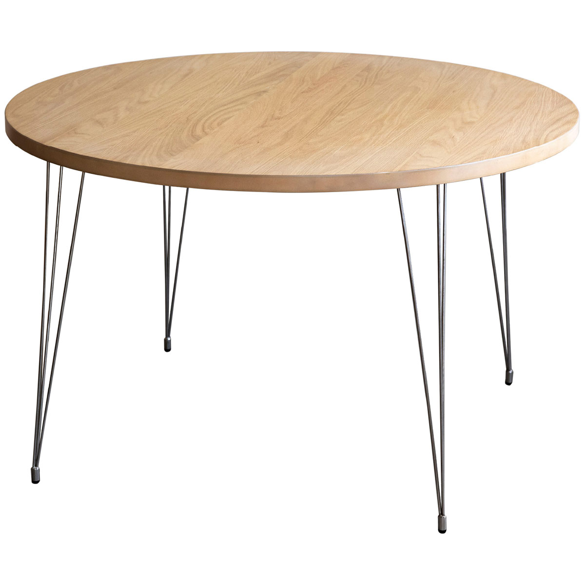 ダイニングテーブル 丸 北欧 120cm 幅 4人掛け おしゃれ ステンレス脚 食卓 テーブル 単品 コンパクト 円形 ダイニング テーブル 4 四｜tac｜02