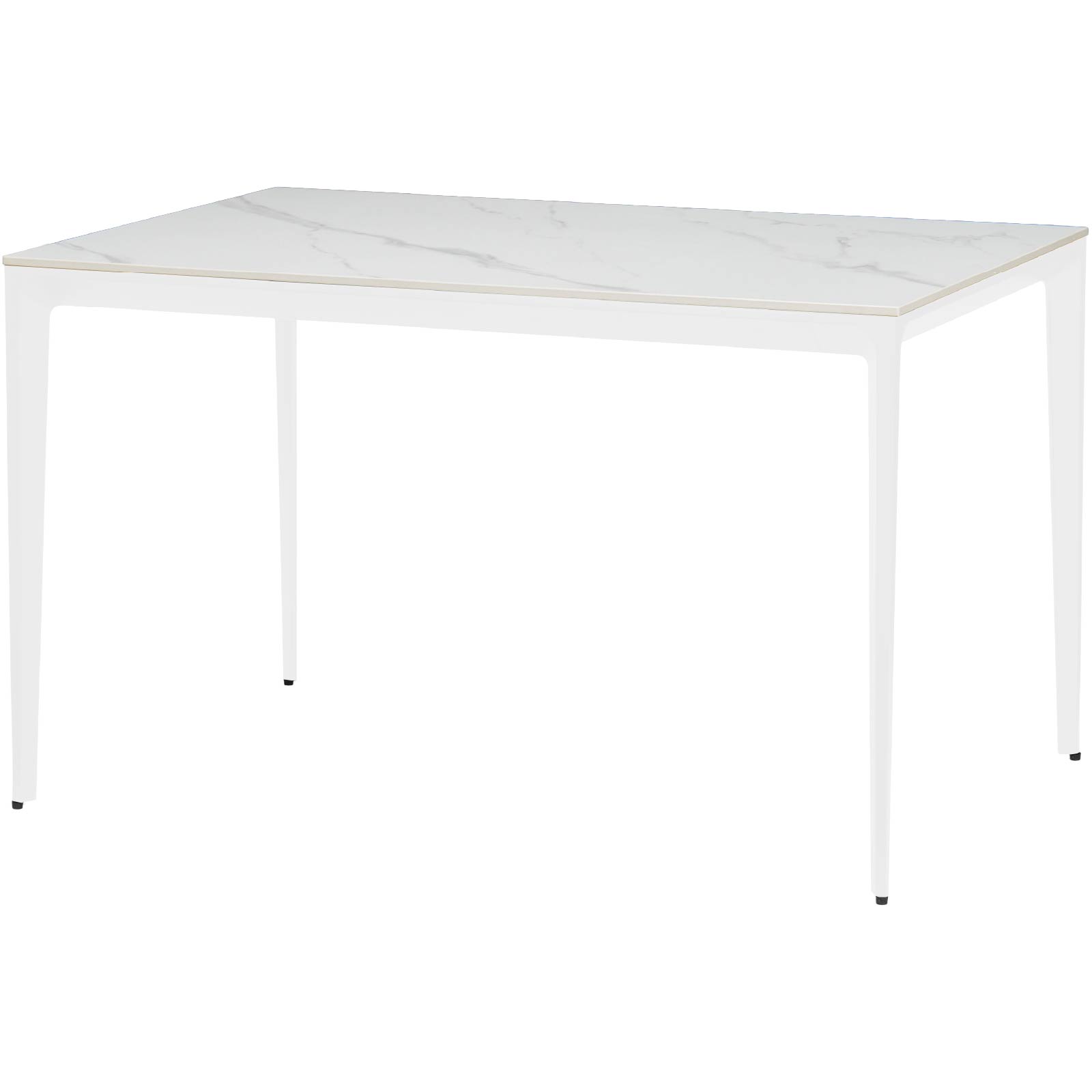 ダイニングテーブル カフェテーブル セラミック 天板 幅 120 cm 奥行 80 cm 4人掛け スチール 脚 食卓 長方形 テーブル 120cm 幅 4人用 | tac INTERIOR | 01