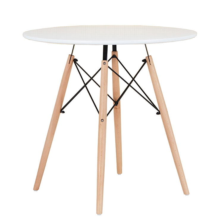 カフェテーブル ダイニングテーブル 丸テーブル 白 テーブル 円型 