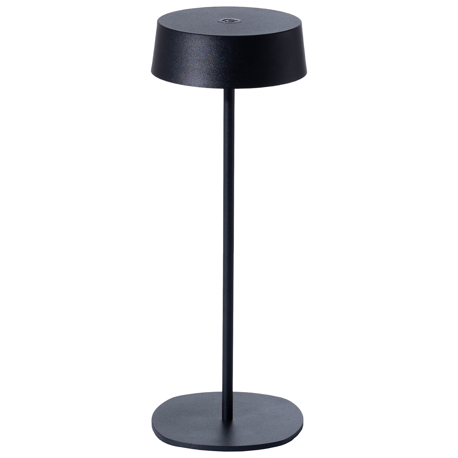 テーブルランプ コードレス 充電式 LED 無段階調光 卓上ライト 間接照明 高さ2段階 おしゃれ シンプル ブラック ホワイト トープ 丸 円形 調光 メモリー機能 | tac INTERIOR | 01