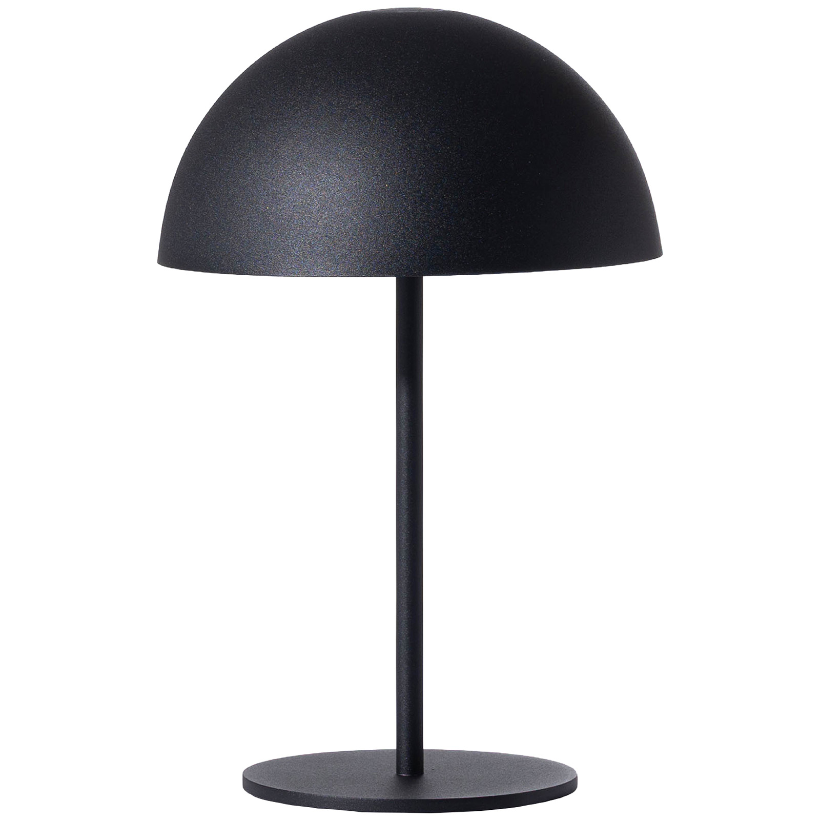 テーブルランプ コードレス 充電式 LED 無段階調光 卓上ライト 間接照明 ドーム型 おしゃれ シンプル ブラック ホワイト 丸 円形 調光 メモリー機能 | tac INTERIOR | 01