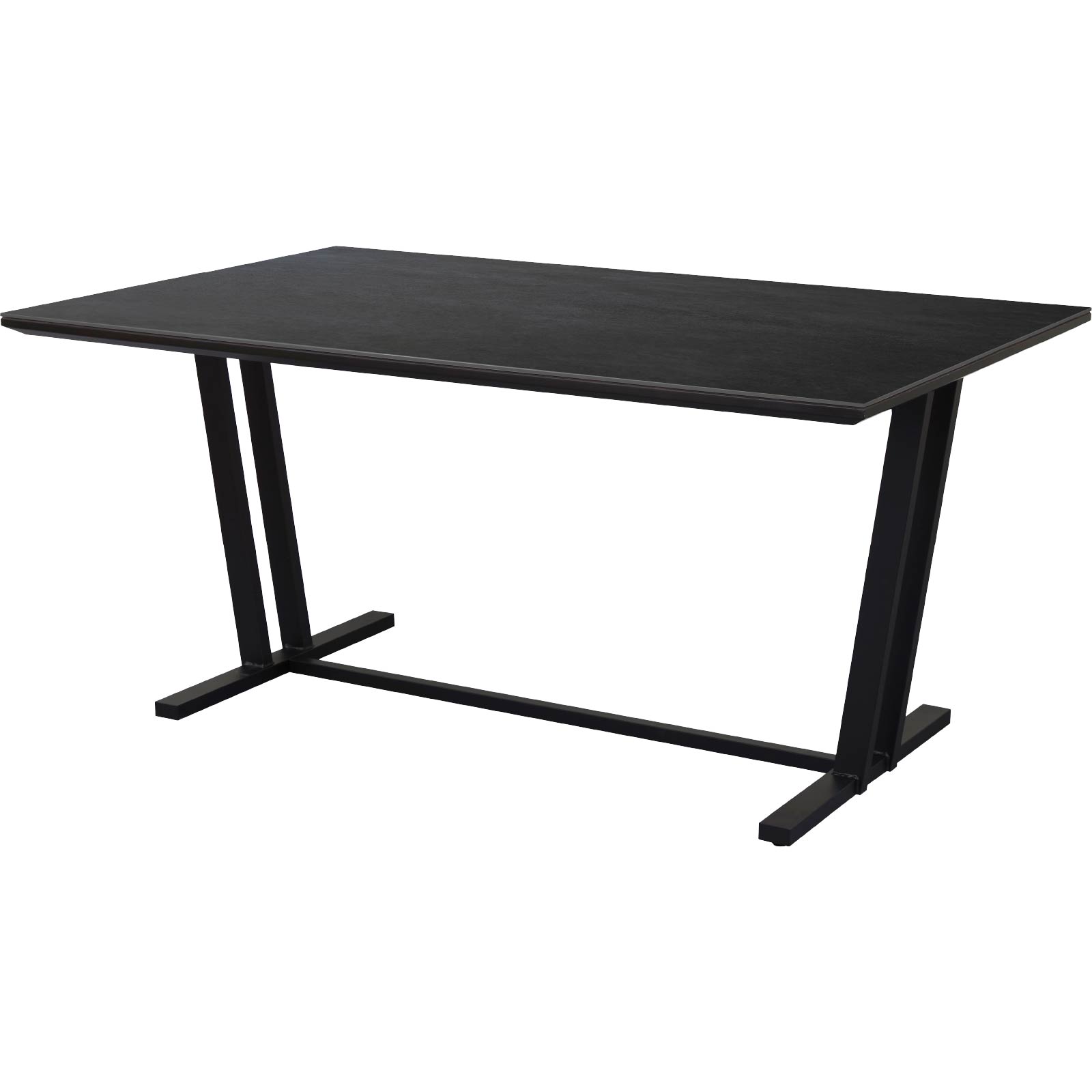 シギヤマ家具工業 セラミック ダイニングテーブル 4人 グレー 150cm 石