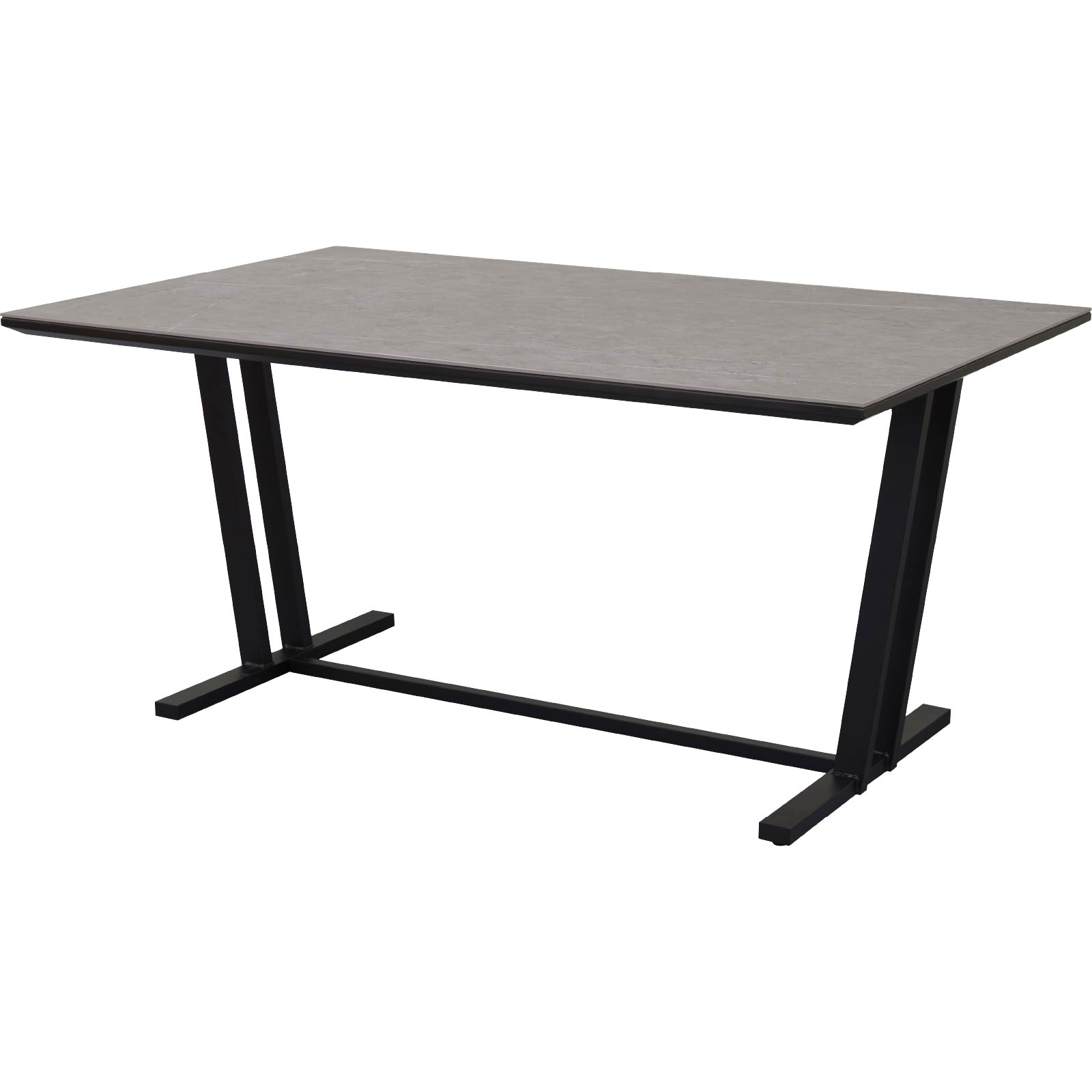 シギヤマ家具工業 セラミック ダイニングテーブル 4人 グレー 150cm 石