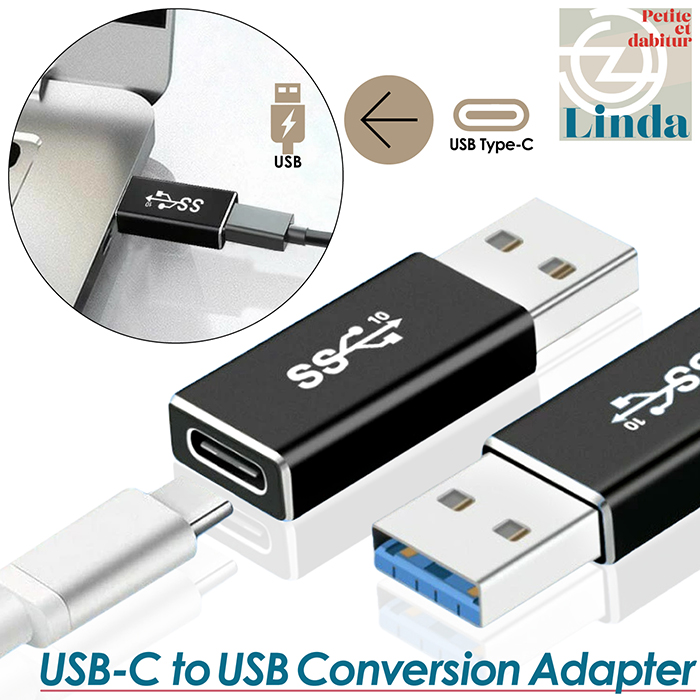 USB 3.1 to Type-C 変換 アダプター 両面USB3.1 20V/3A 変換アダプター 小型 QC3.0急速充電+10Gbps 高速データ転送 USB C to U｜tachibana-youhinten