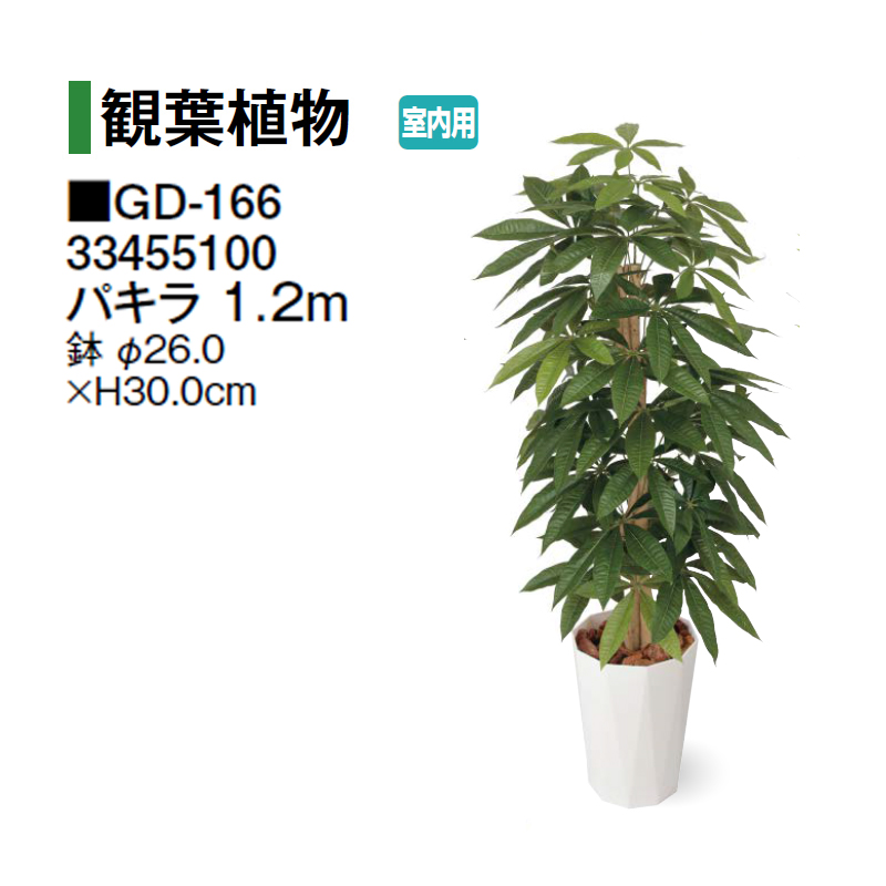 タカショー 【室内用】 人工植物 観葉植物 ドラセナ 1.2m (GD-187