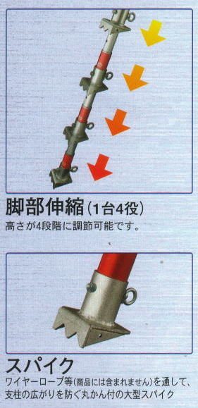 ハセガワ アルクレーン 三脚タイプ ACS-3010VS チェーンブロック用吊