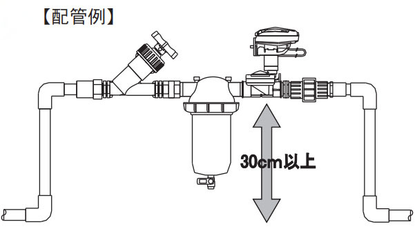 自動潅水タイマー スプリンクラーシンカー DC1SG-50 接続口径50mm
