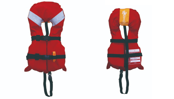 TK-200I 小児用 国土交通省型式承認品小型船舶用救命胴衣（TYPE:A）適応体重15kg未満 高階救命器具株式会社 Takashina