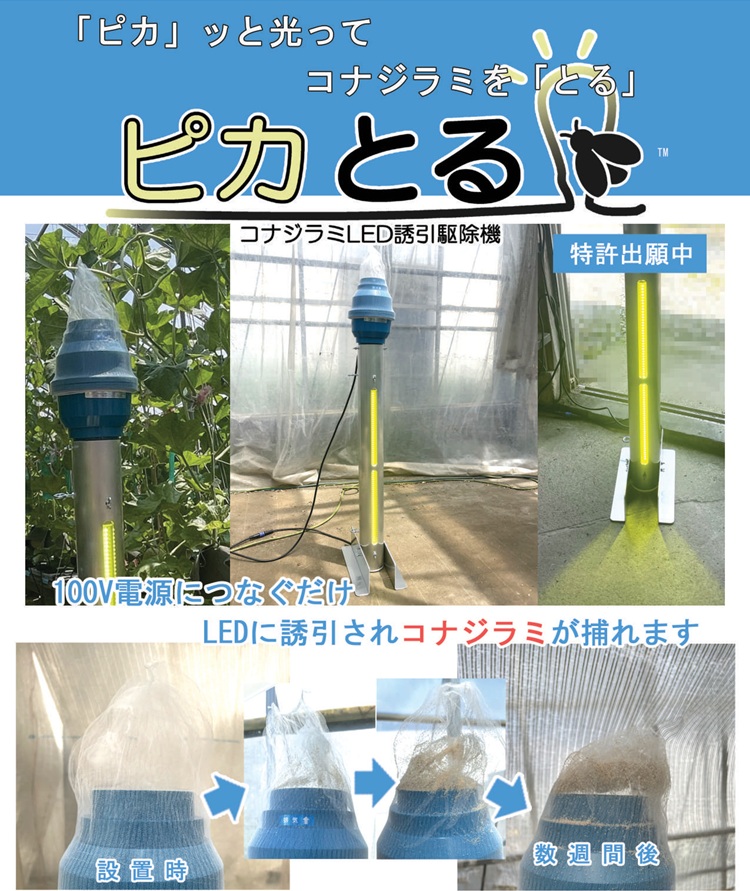 ピカとる コナジラミLED誘引駆除機 大和コンピューター 捕虫器 ピカとる コナジラミLED誘引駆除機 大和コンピューター 捕虫器 : ザ