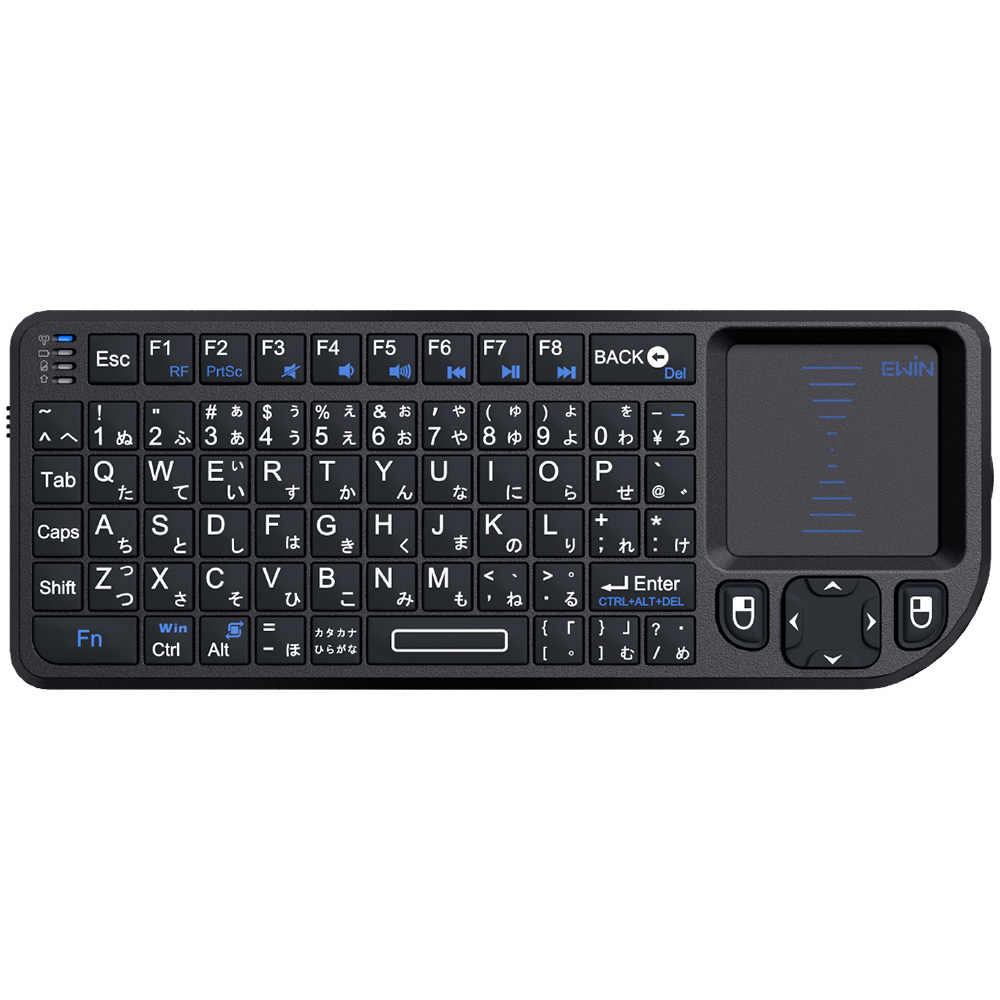 ミニ キーボード ワイヤレス 2.4GHz 日本語JIS配列 ワイヤレス
