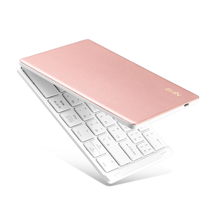 Bluetooth キーボード 折りたたみ ワイヤレス キーボード ブルートゥース USB充電 コンパクト Android Windows iOS iPhone iPad Mac対応 | EWIN | 04