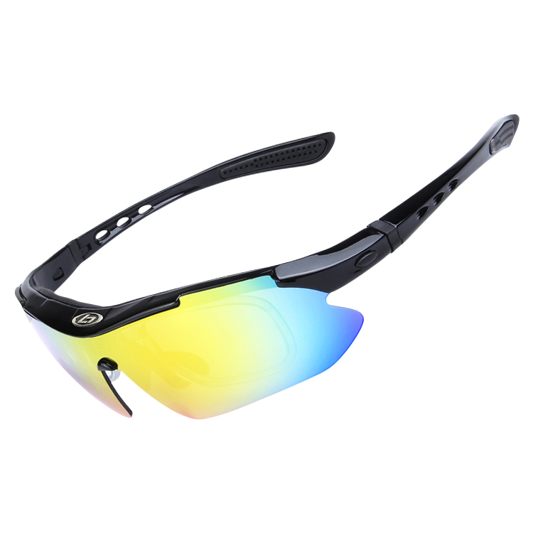 サングラス 偏光 交換レンズ5枚 スポーツサングラス メンズ レディース 偏光サングラス 透明 UV400 99%紫外線カット 花粉対策 防風防塵 野球 |  | 01