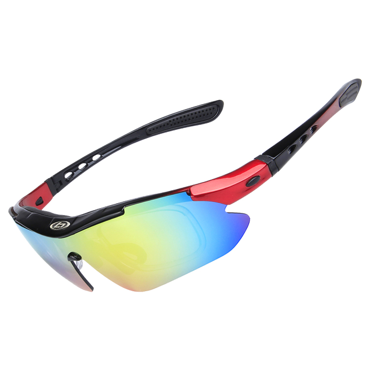 サングラス 偏光 交換レンズ5枚 スポーツサングラス メンズ レディース 偏光サングラス 透明 UV400 99%紫外線カット 花粉対策 防風防塵 野球 |  | 02