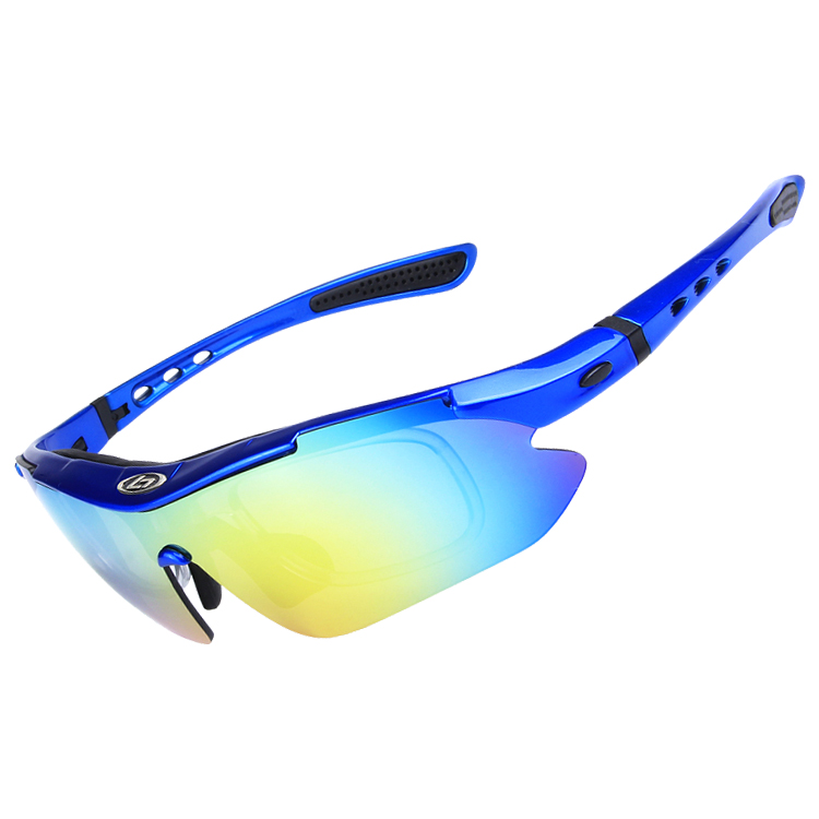 サングラス 偏光 交換レンズ5枚 スポーツサングラス メンズ レディース 偏光サングラス 透明 UV400 99%紫外線カット 花粉対策 防風防塵 野球 |  | 05