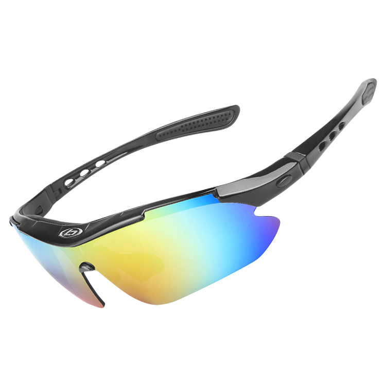 サングラス 偏光 交換レンズ5枚 スポーツサングラス メンズ レディース 偏光サングラス 透明 UV400 99%紫外線カット 花粉対策 防風防塵 野球 |  | 10