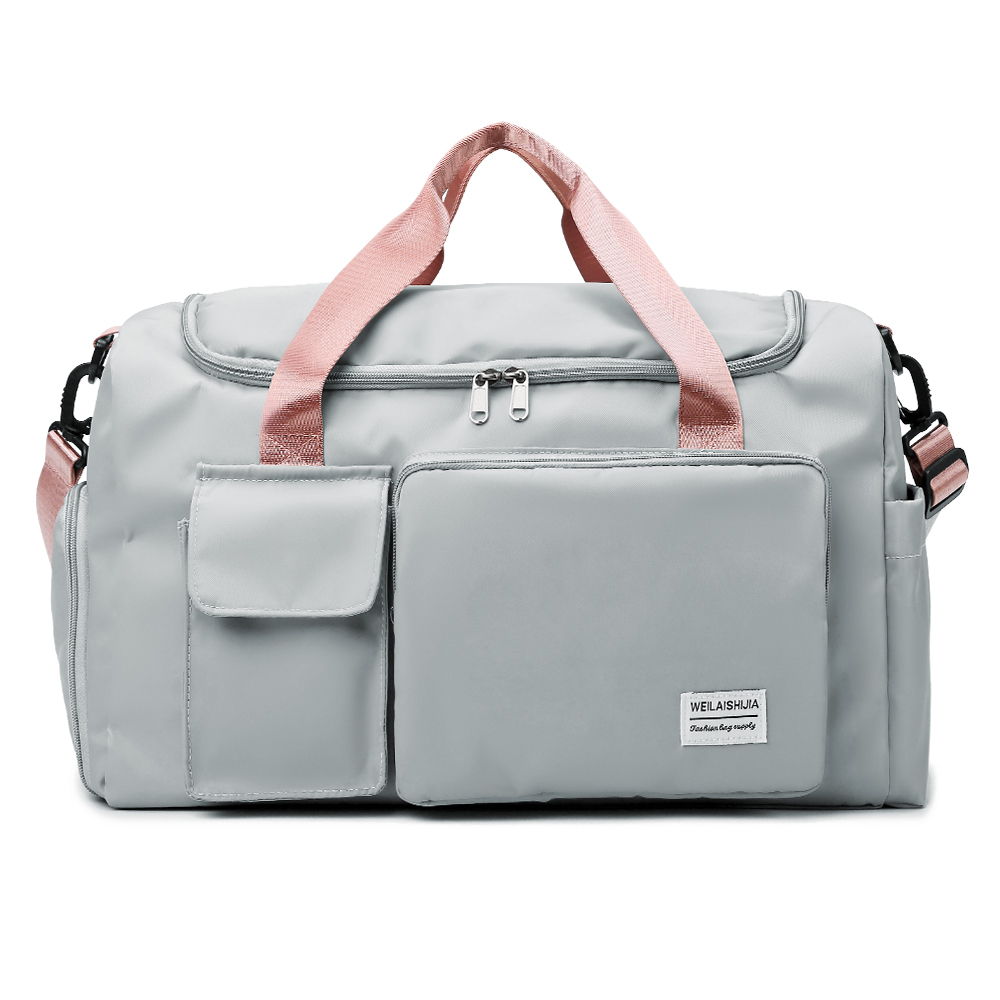 【7つポケット】ボストンバッグ レディース メンズ 4WAY 旅行バッグ カバン  大容量 キャリーオンバッグ スポーツバッグ 乾湿分離 シューズ収納 機内持ち込み |  | 09