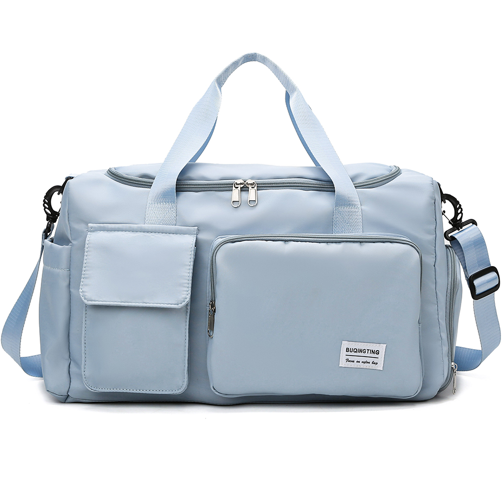 【7つポケット】ボストンバッグ レディース メンズ 4WAY 旅行バッグ カバン  大容量 キャリーオンバッグ スポーツバッグ 乾湿分離 シューズ収納 機内持ち込み |  | 13