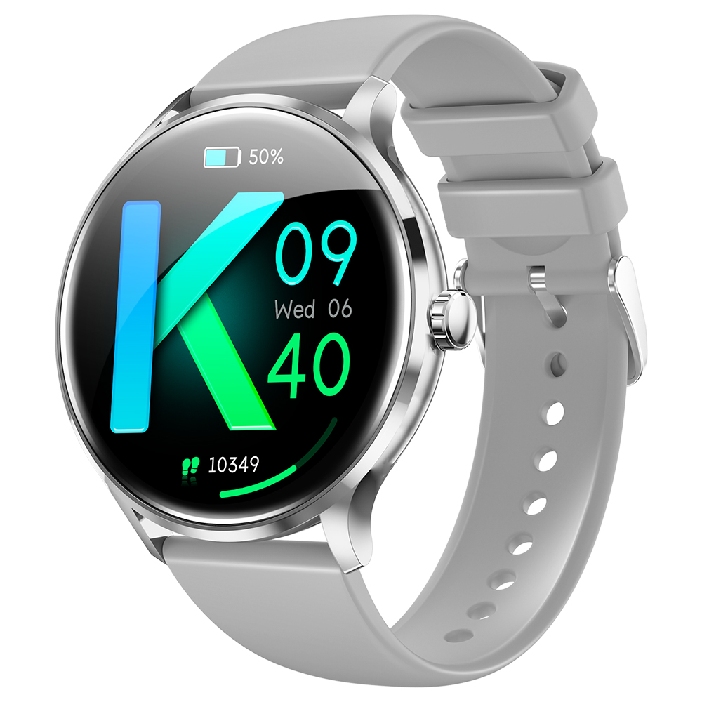 スマートウォッチ 体表温度 血中酸素 Bluetooth通話 1.39インチ大画面 音楽再生 心拍 歩数  健康管理 スマートブレスレット 腕時計 着信通知 IP67防水 QS80 |  | 02