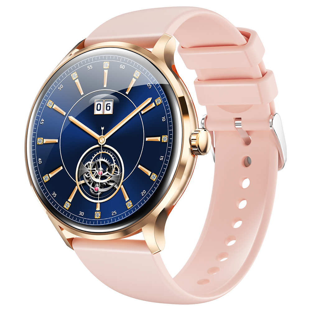 スマートウォッチ 体表温度 血中酸素 Bluetooth通話 1.39インチ大画面 音楽再生 心拍 歩数  健康管理 スマートブレスレット 腕時計 着信通知 IP67防水 QS80 |  | 03