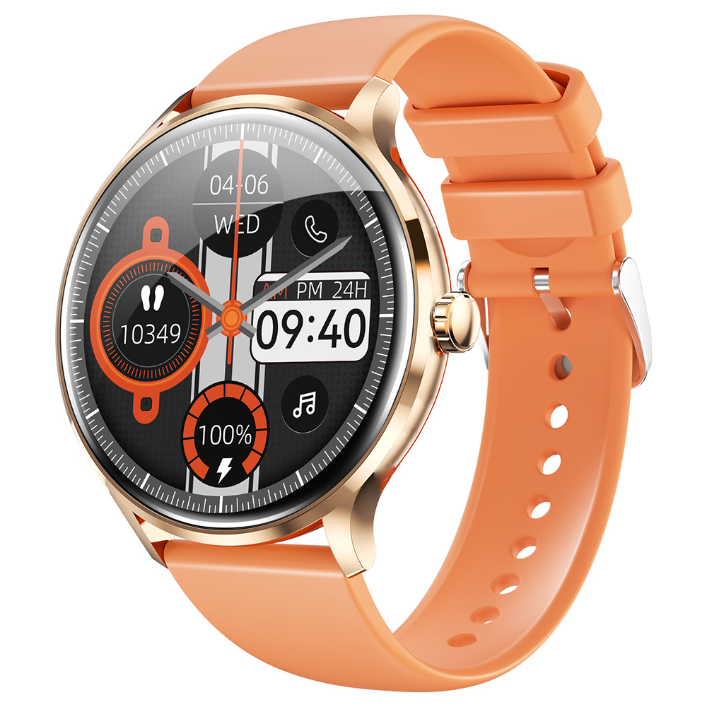 スマートウォッチ 体表温度 血中酸素 Bluetooth通話 1.39インチ大画面 音楽再生 心拍 歩数  健康管理 スマートブレスレット 腕時計 着信通知 IP67防水 QS80 |  | 04