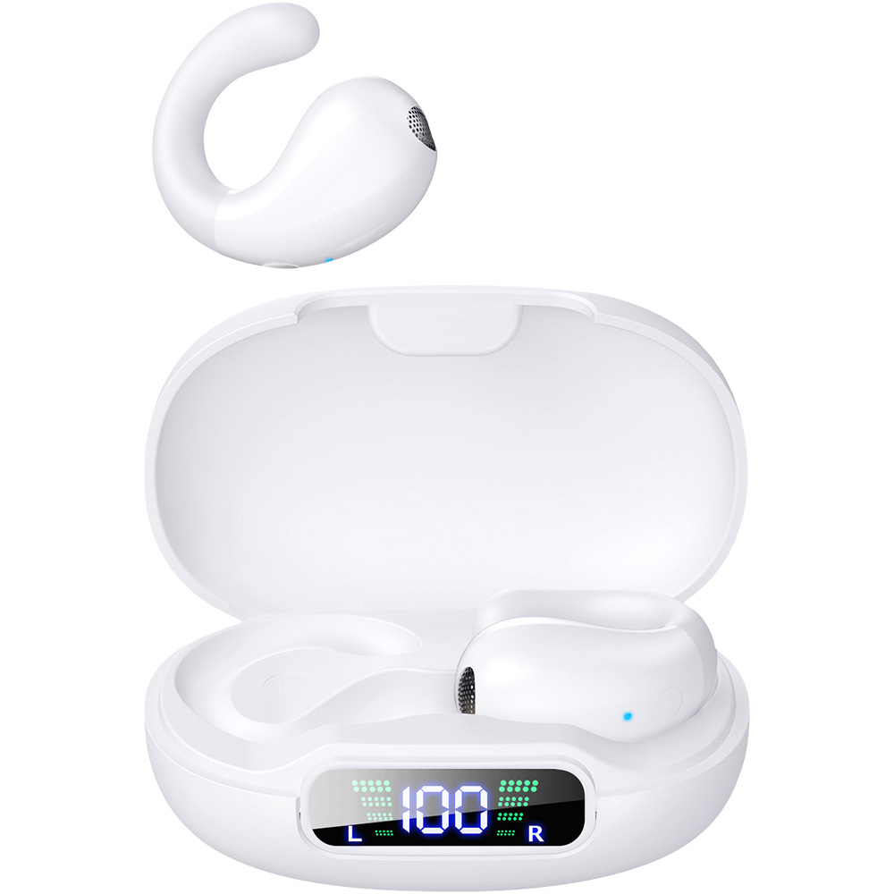 ワイヤレスイヤホン 骨伝導 Bluetooth5.3 イヤホン ヘッドホン 耳掛け式  耳クリップ型 ブルートゥース Hi-Fi高音質  軽量通話 iPhone Android 対応 |  | 02